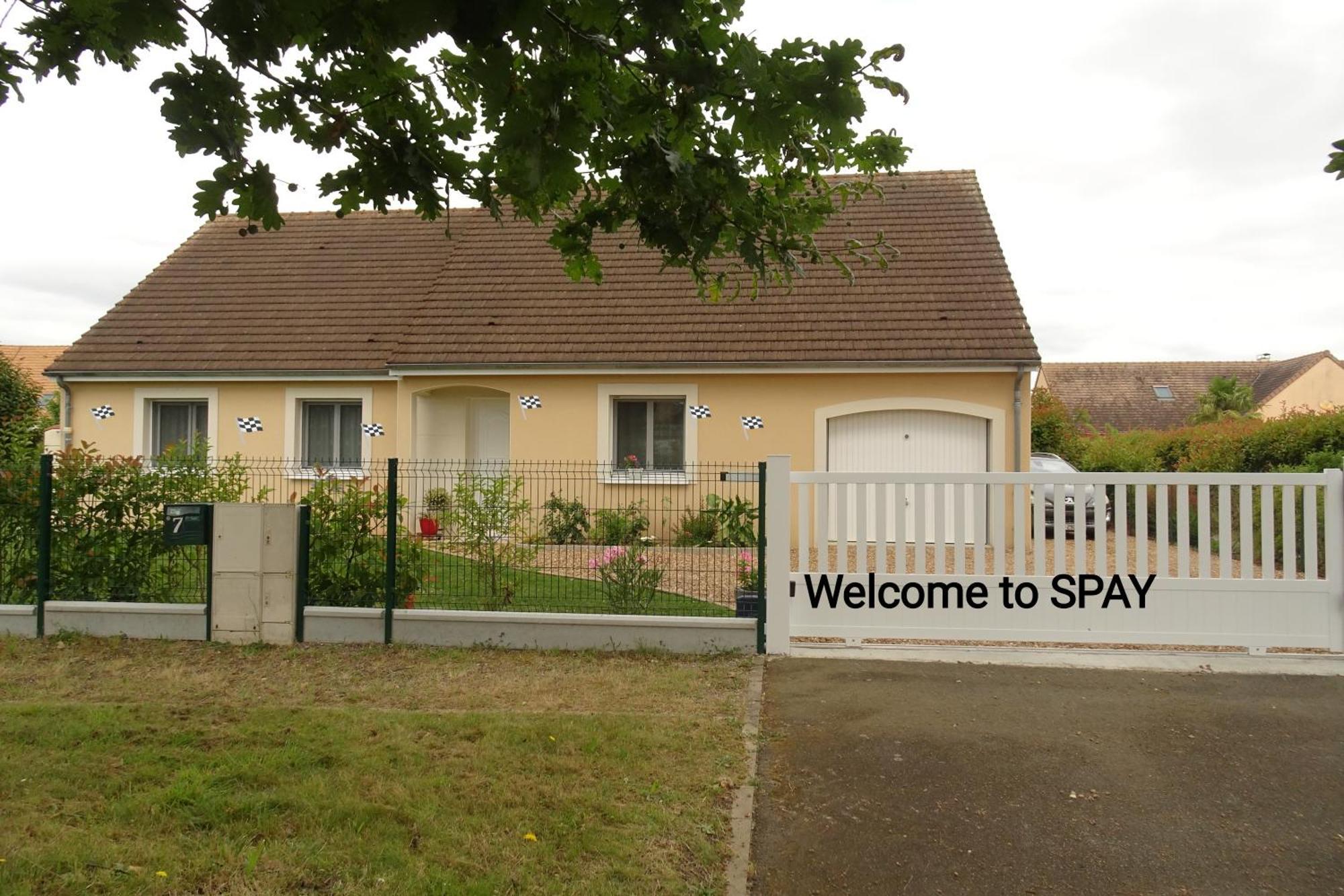 24H Le Mans Chambres Rooms Spay Exteriör bild